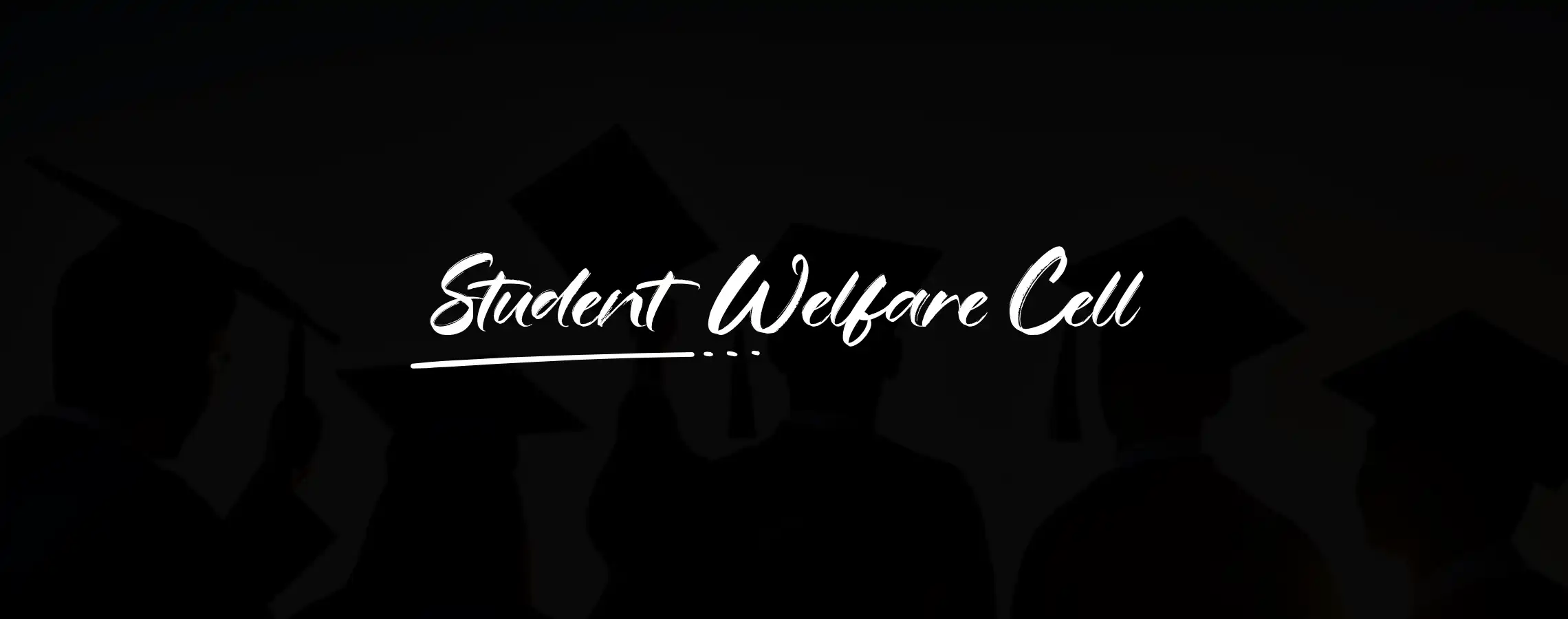 Student Welfare Cell Banner